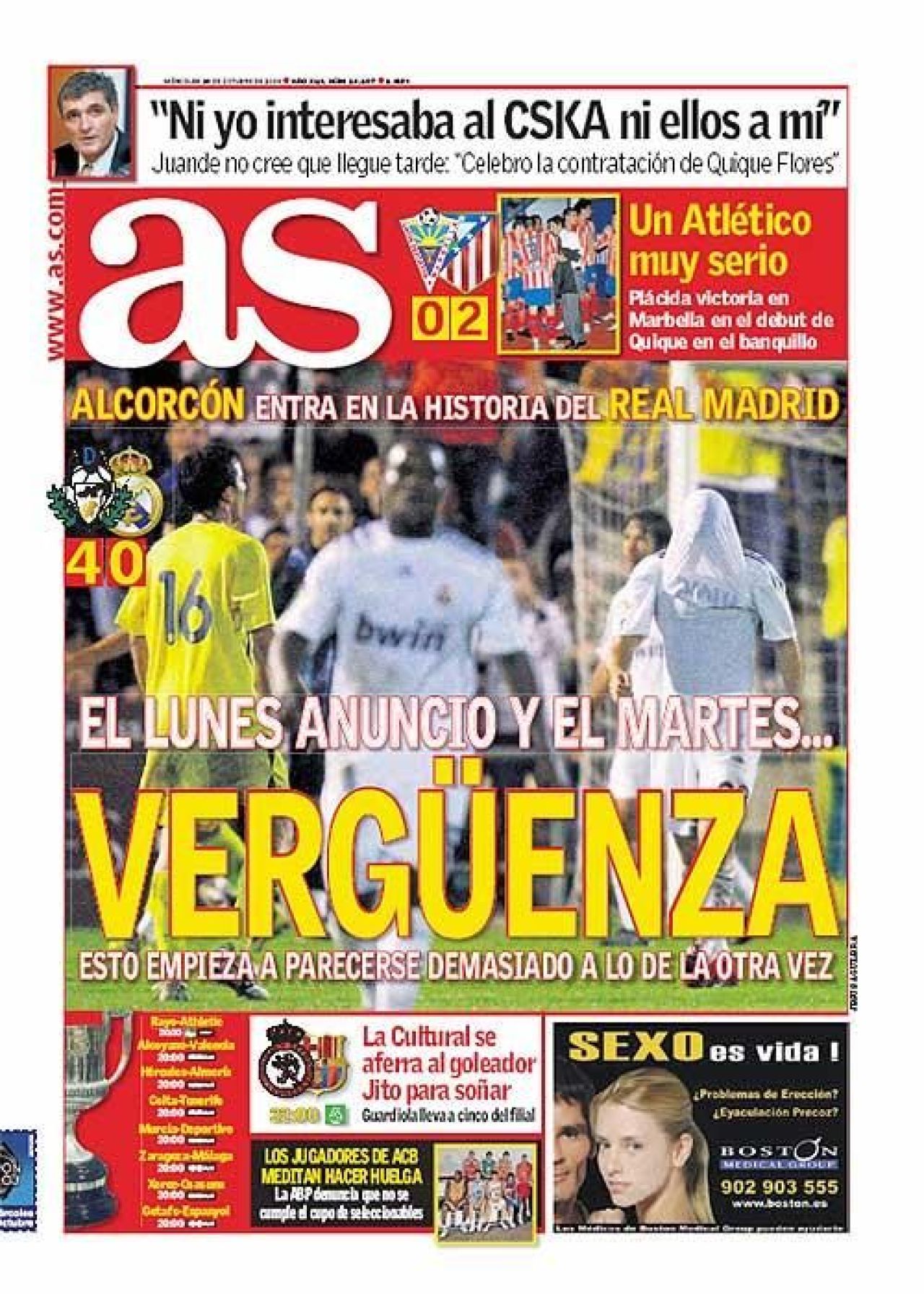 VIDEO: iReal! Mega-umilinta galactica: Alcorcon 4-0 Real Madrid!_4