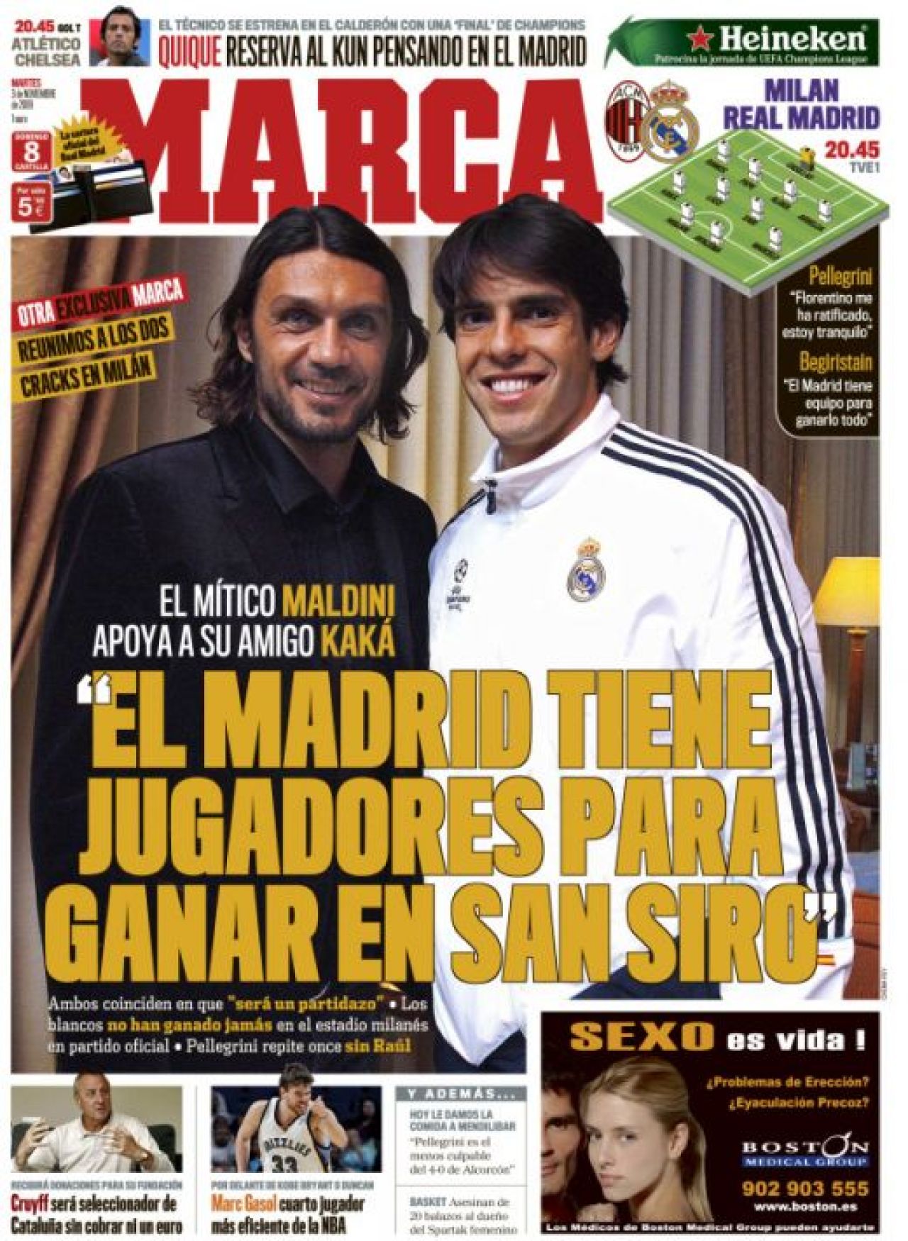 Meci de risc MAXIM! Kaka se intoarce pe San Siro! Maldini: