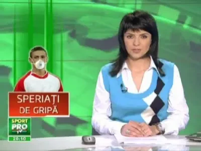Dinamovistii vor purta masti impotriva gripei porcine.