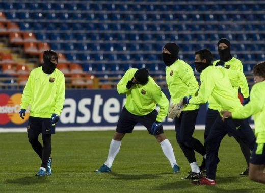 FOTO: Ibrahimovic si Messi au INGHETAT in Rusia! Vezi in ce conditii s-au antrenat!_3