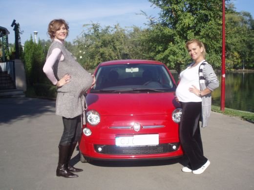 Roxana Ciuhulescu din nou cu “burtica” sambata, la ProMotor!_4