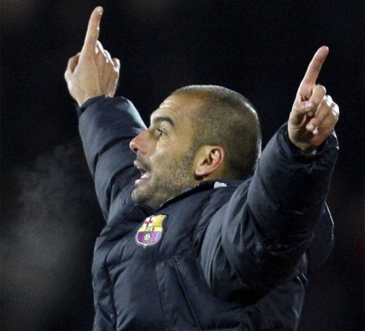 Barca, inghetata in