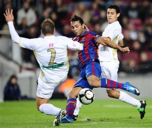 VIDEO: Veni, vidi, CINCI! Bojan si Messi fac show in Barca 5-0 Cultural Leonesa_5
