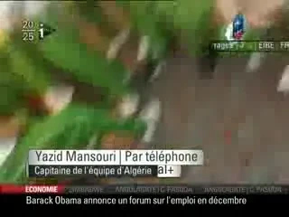 Jucatorii plini de sange ai Algeriei se filmeaza in hotel