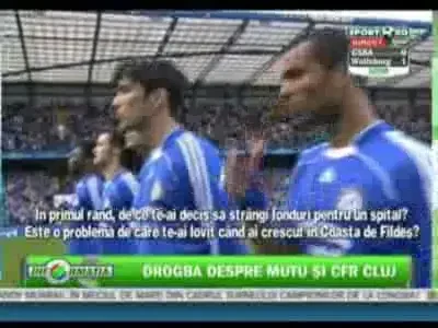 Super-interviu: Cum l-a socat CFR Cluj pe Drogba! Sunteti o natiune pasionata de fotbal