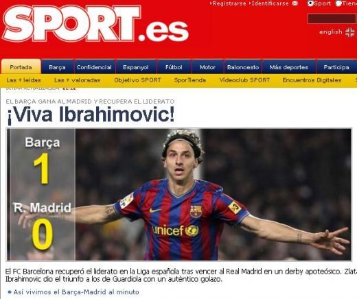 VIDEO Ibra scufunda galaxia: Barcelona 1-0 Real Madrid!_19