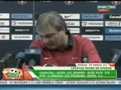 Stelistii au petrecut pe muzica in vestiar! Stoichita: Nu au voie in club!