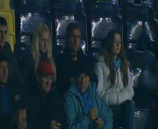 Rednic, in tribuna la Sheriff-Steaua: 