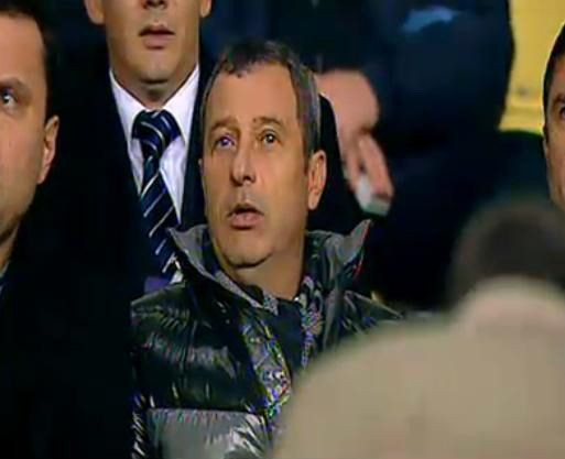 Rednic, in tribuna la Sheriff-Steaua: 