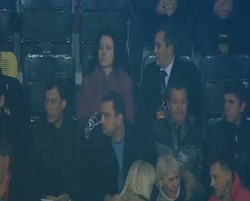 Rednic, in tribuna la Sheriff-Steaua: 