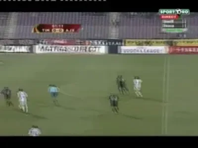 Timisoara a aparat doua penaltyuri cu Ajax: Timisoara 1-2 Ajax!