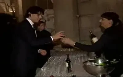 VIDEO Festin la Barcelona! VEZI cum a petrecut Nadal castigarea Cupei Davis!