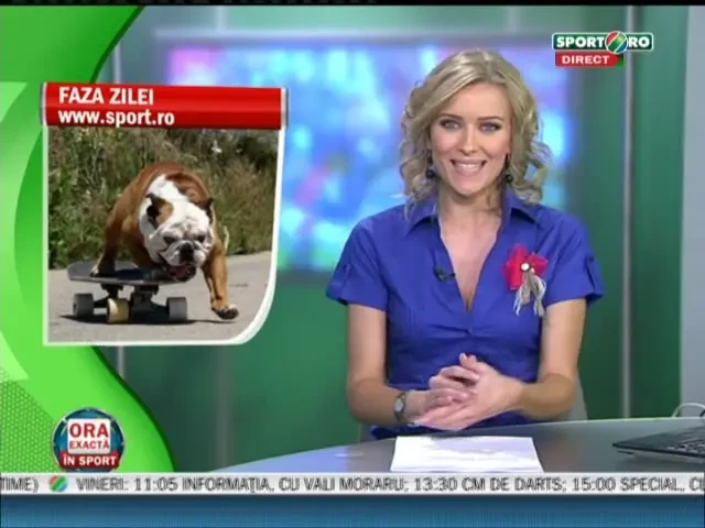 FAZA ZILEI! Vezi cum se dau cainii pe skateboard in America