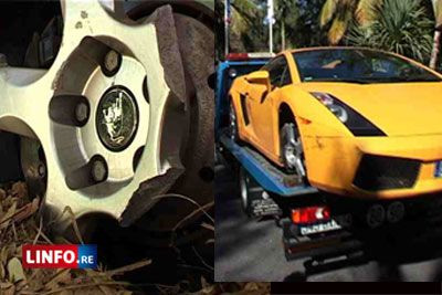 VIDEO Benzema a intrat cu un Lamborghini intr-un zid de beton!_4