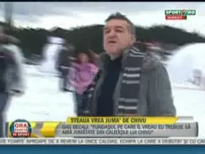 VIDEO: Cum se pregateste Gigi&nbsp;Becali pentru revelion!