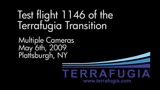 Primul avion de strada, la vanzare din 2011!