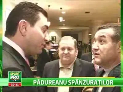 Padureanu anunta razboi in retur: Se va trage si cu pistolul!