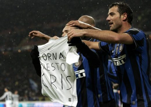 FOTO Sneijder a dat goluri pentru Chivu: 