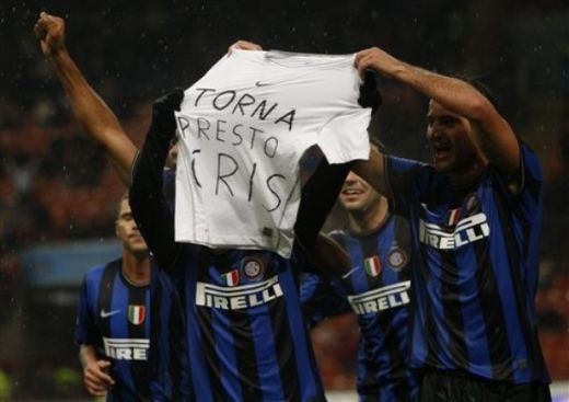 FOTO Sneijder a dat goluri pentru Chivu: 