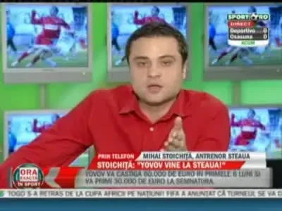 Stoichita: "Imi dau DEMISIA daca nu iau titlul!" Vezi cum l-a convins pe Yovov!