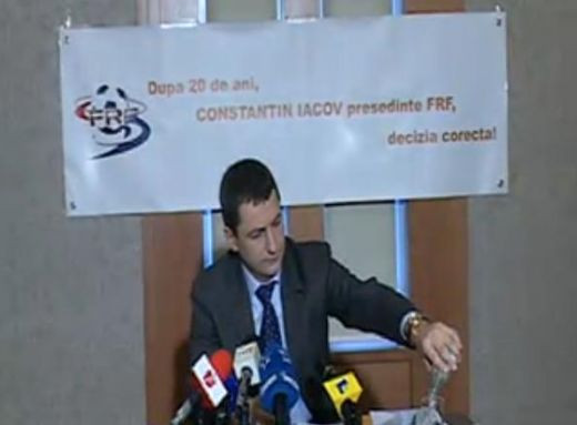 Iacov, singurul adversar al lui Sandu validat la alegerile FRF: 