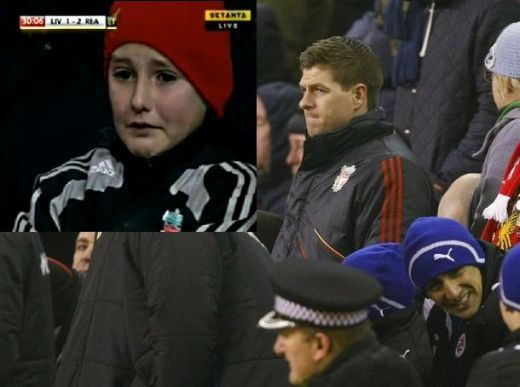 FOTO El e cel mai trist suporter al lui Liverpool!_2