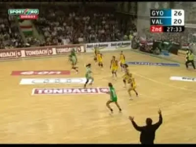 Radu Voina isi joaca postul in Gyor - Oltchim, duminica de la 18:15 pe Sport.ro!