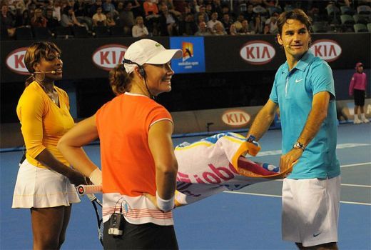VIDEO! Super meci de tenis cu Federer, Nadal, Djokovic si Serena pentru victimele din Haiti_4