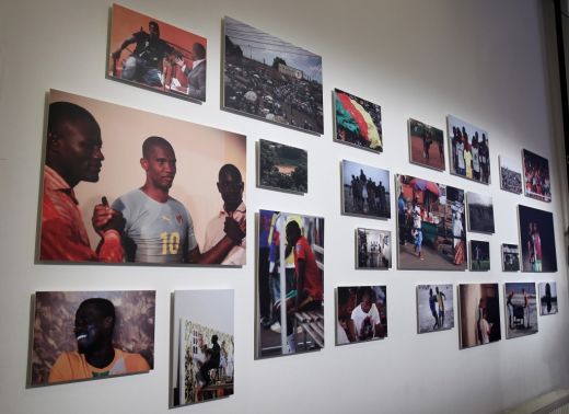 4 picturi cu jucatori de fotbal africani, comandate de catre PUMA artistului Kehinde Willey_6