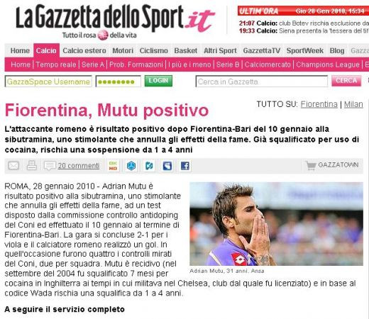 Mutu, cariera TERMINATA?! TheSun: 