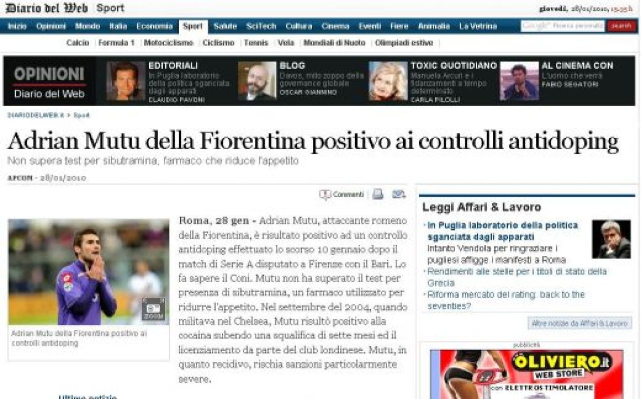 Mutu, cariera TERMINATA?! TheSun:
