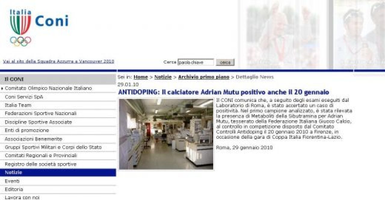 Mutu, DOPAT si la meciul cu Lazio din 20 ianuarie! Patronul Fiorentinei anunta: