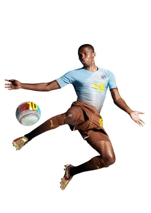 4 picturi cu jucatori de fotbal africani, comandate de catre PUMA artistului Kehinde Willey_25