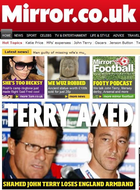 Capello l-a lasat pe Terry fara banderola! Ferdinand, temporar capitanul Angliei!_2