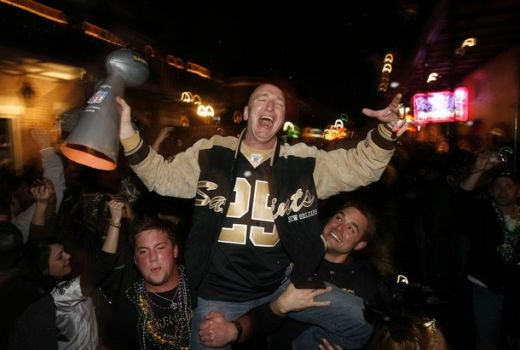 FOTO si VIDEO! New Orleans Saints a castigat Super Bowl-ul! Vezi super SHOW-ul in 100 de imagini!_63