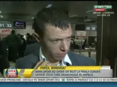 Da Apostol primul gol al unei echipe romanesti pe Anfield? Ce promite ca va face cu biletul oferit la finala Europa League de www.sport.ro!