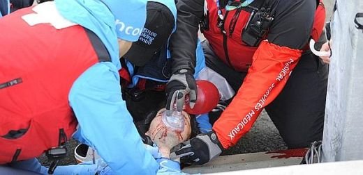 Imagini TRAGICE! Un georgian a MURIT la Vancouver dupa un accident oribil cu sania!_9