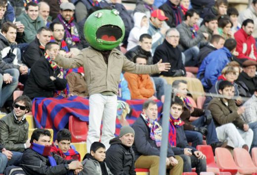 Poza zilei: Extraterestri au aterizat pe stadion, in Valencia!