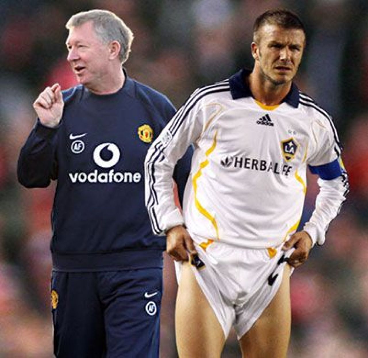 FOTO / Englezii fac misto de Golden Balls! Cele mai FUNNY poze cu Becks!_13
