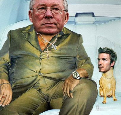 FOTO / Englezii fac misto de Golden Balls! Cele mai FUNNY poze cu Becks!_18