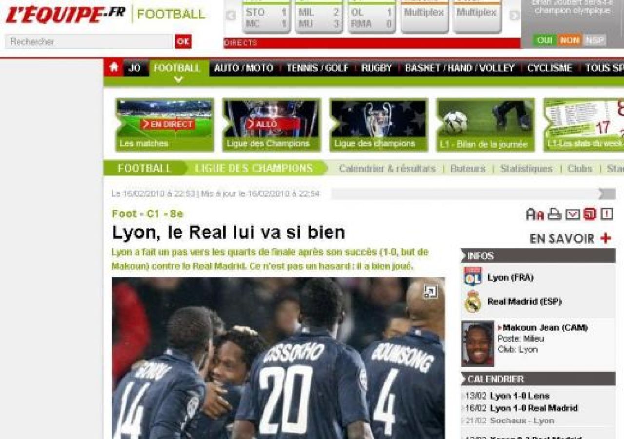 L'Equipe: