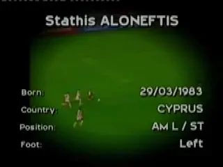 Steaua isi ia un jucator de 1,66 m:&nbsp;&nbsp;Efstathios Aloneftis! Vezi cum bate loviturile libere!