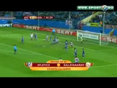 VIDEO / A revenit REYES! Vezi o super-lovitura libera la Atletico 1-1 Galata: