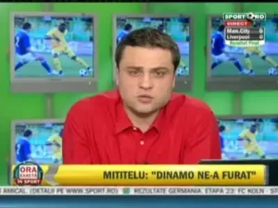 Mititelu: "Borcea, inainte de meci in cabina arbitrilor! Augustus va face puscarie!"