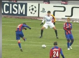 VIDEO Gol de cinema Gonzalez: TSKA Moscova 1-1 FC Sevilla_7