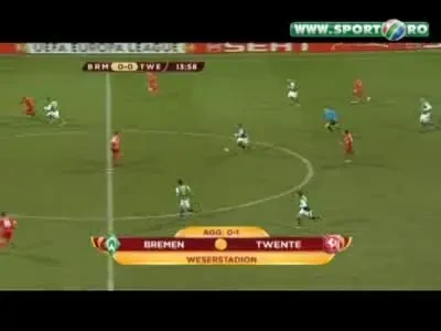 VIDEO&nbsp;Hattrick de vis Pizzaro: Werder 4-1 Twente!