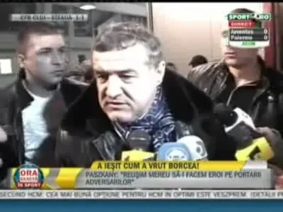 Gigi Becali, dupa CFR 1-1 Steaua