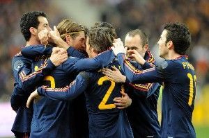 Domenech este pe FARAS! Franta 0-2 Spania: Vezi super golurile lui Villa si Ramos:_2