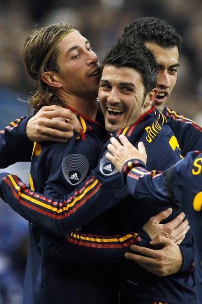 Domenech este pe FARAS! Franta 0-2 Spania: Vezi super golurile lui Villa si Ramos:_3