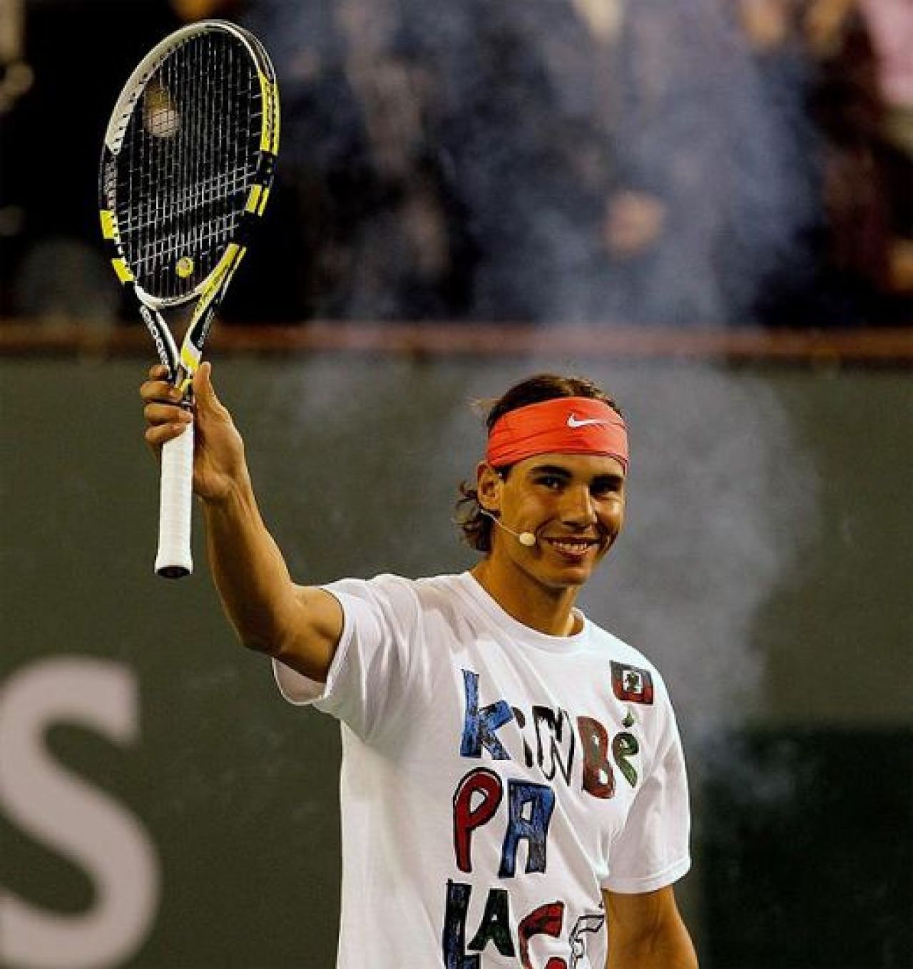 FOTO IMPRESIONANT! Indian Wells a inceput cu un meci pentru Haiti! Ce au facut Nadal si Federer_8